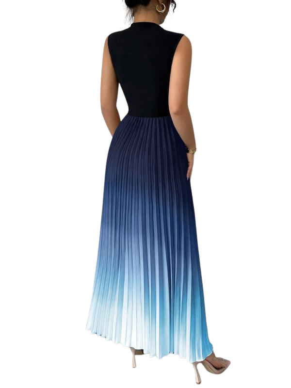 Selina™ – Elegant Ombre Sleeveless Evening Dress