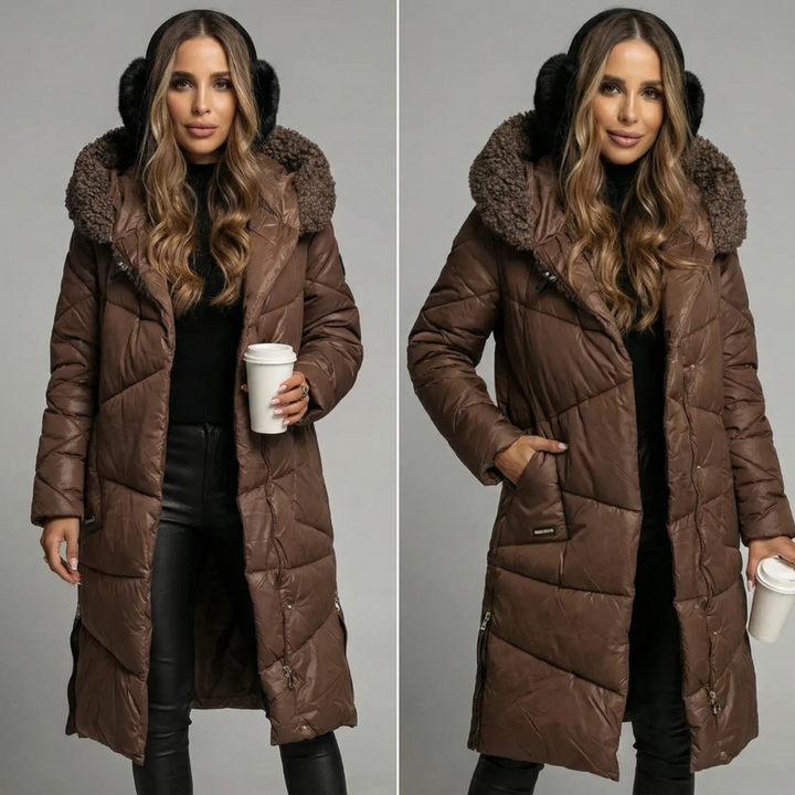 Tiffany™ - Long Quilted Winter Coat