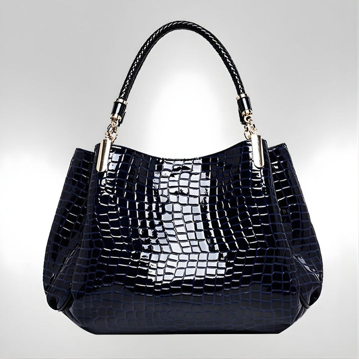 Montelisse - Crocodile Shoulder Bag