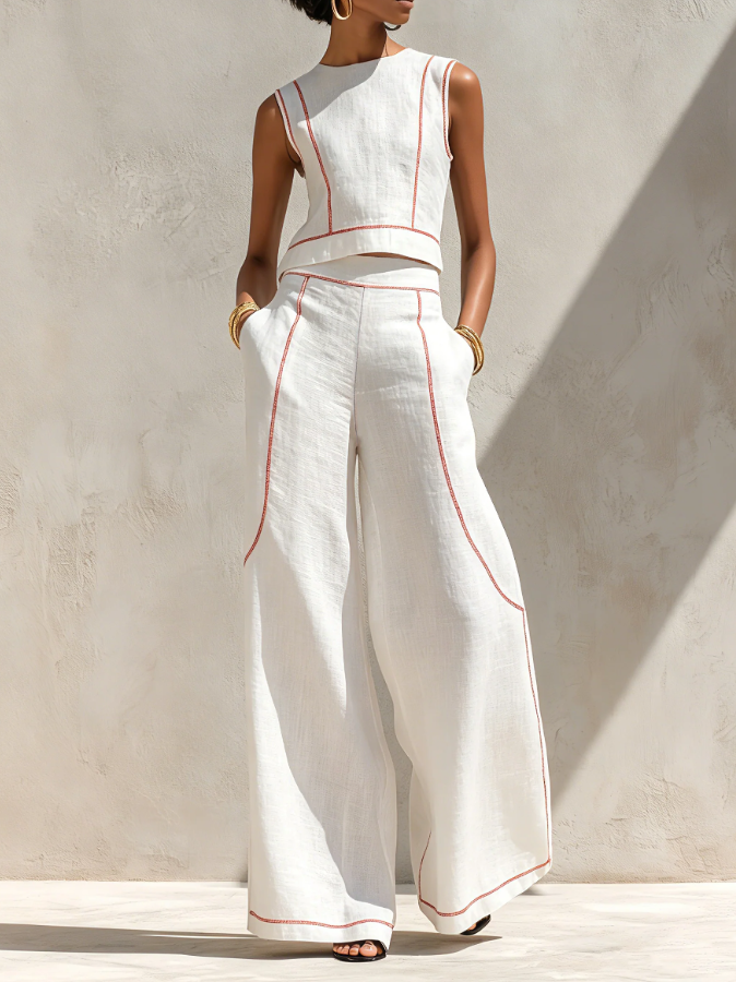 Linnea - Minimalist Two-Piece Set