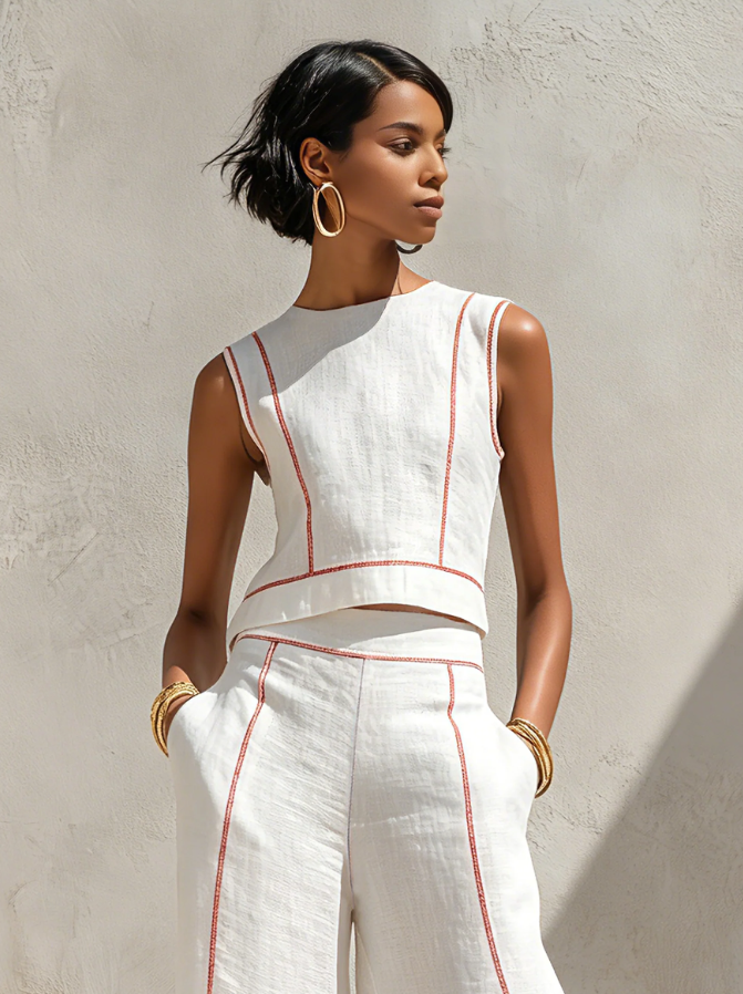 Linnea - Minimalist Two-Piece Set