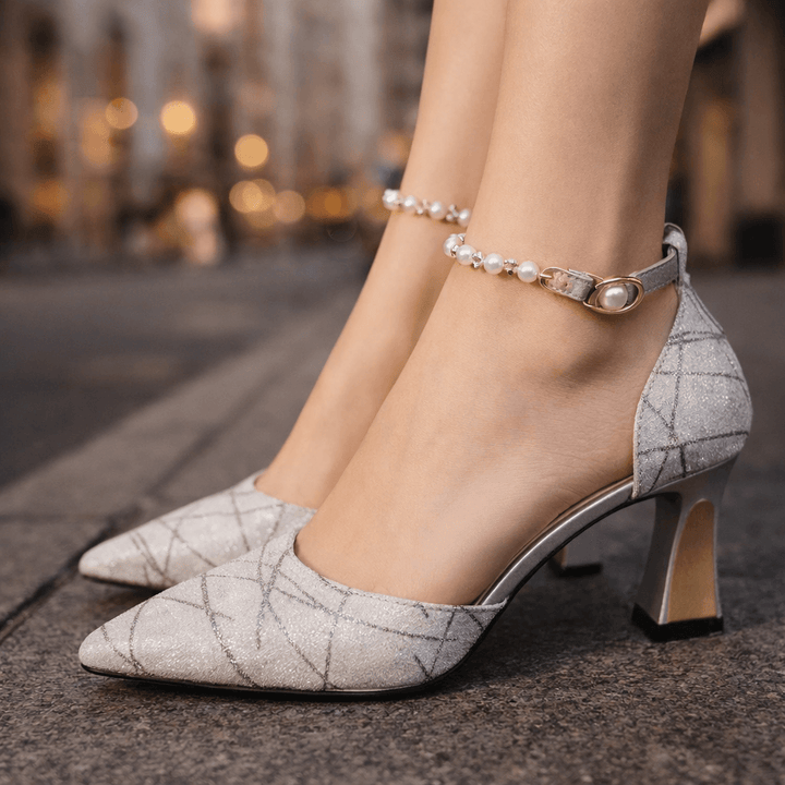 Greta Pearl Heels