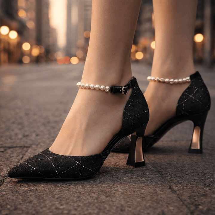 Greta Pearl Heels
