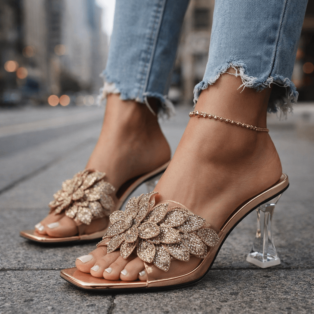 Zaria Shine Heels
