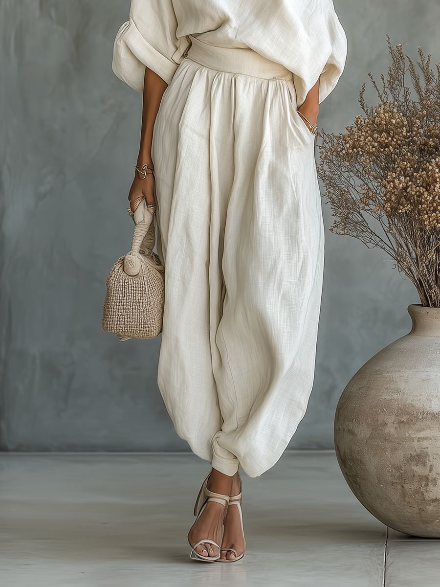Amandine - Relaxed Linen Blend Set