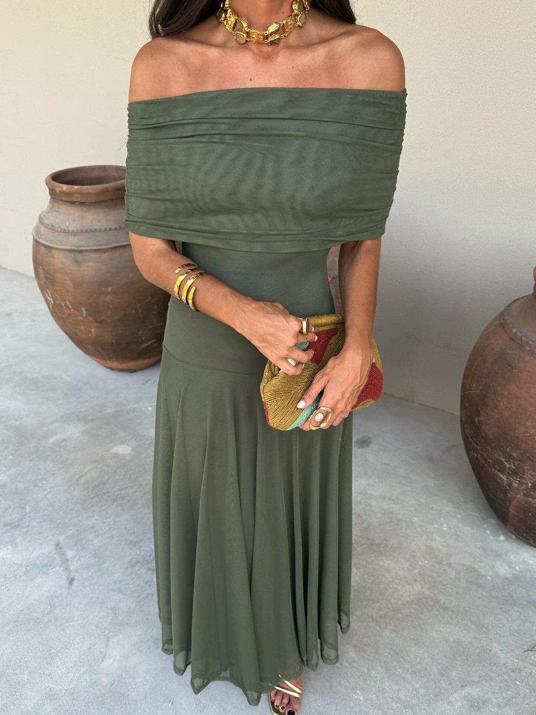 Wren - Feminine Linen-Silk Dress