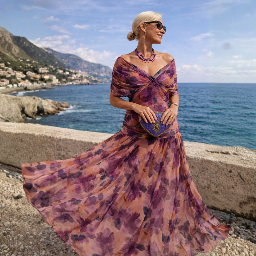 Aurelia - Off-Shoulder Maxi Dress