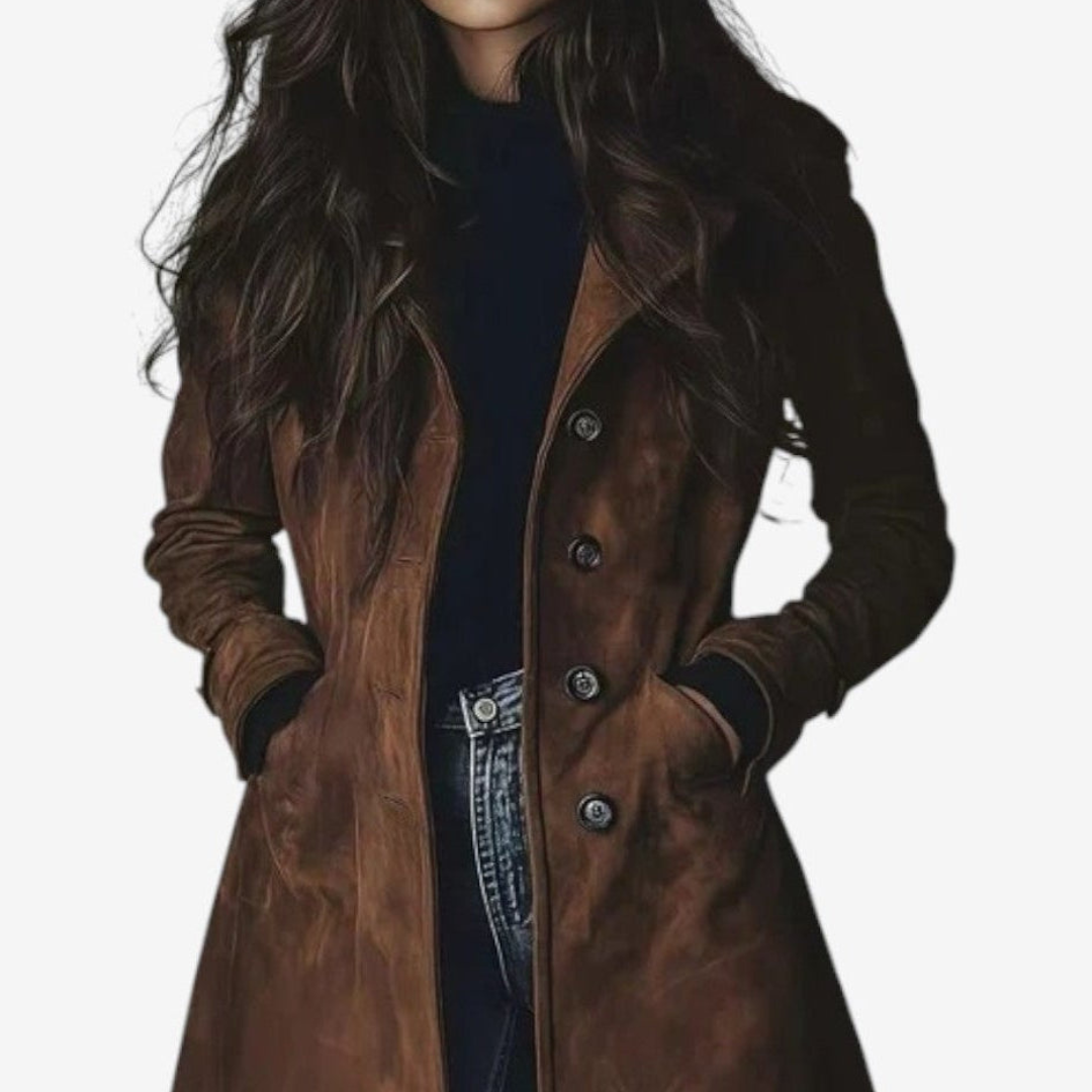 Syre™ – Elegant Long Coat for Timeless Warmth & Style