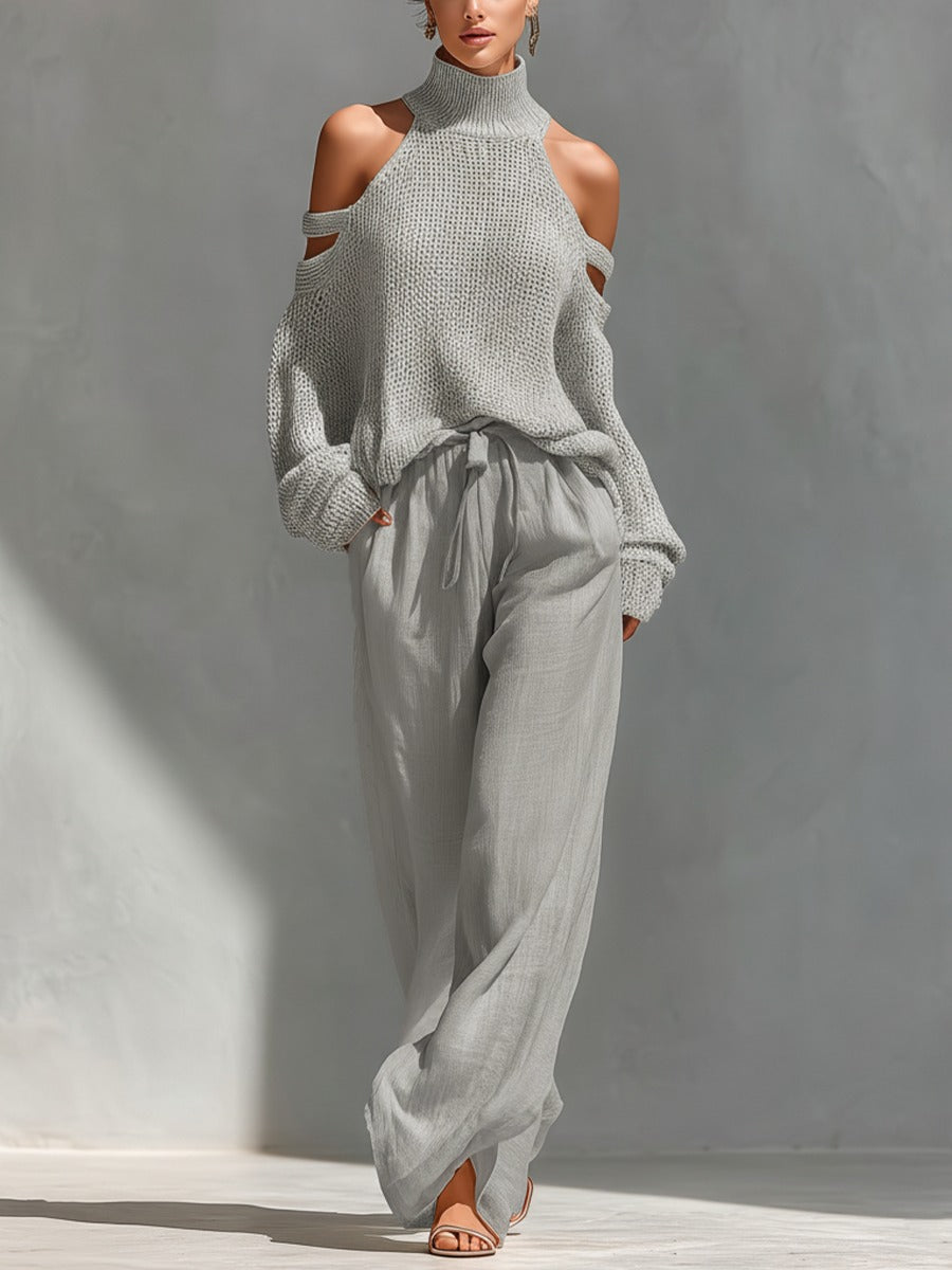Aureline - Off-Shoulder Two-Piece Set