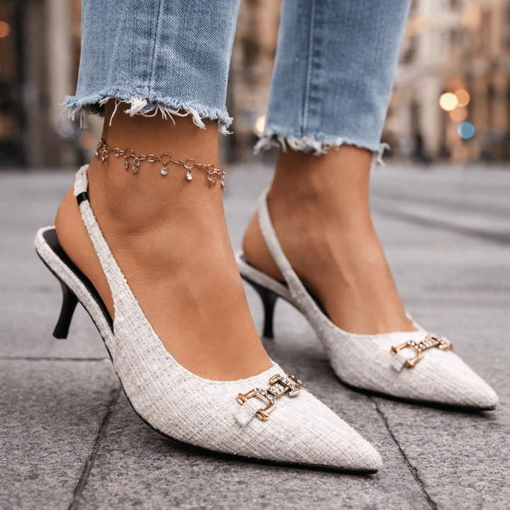 Ziva Slingback Heels