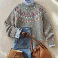 Sandra™️ | Nordic Knit Sweater
