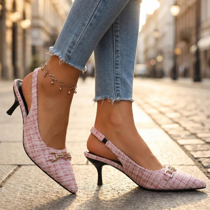 Ziva Slingback Heels