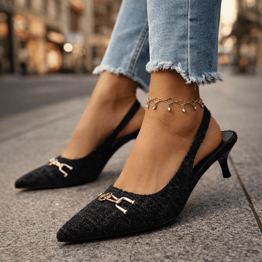 Ziva Slingback Heels