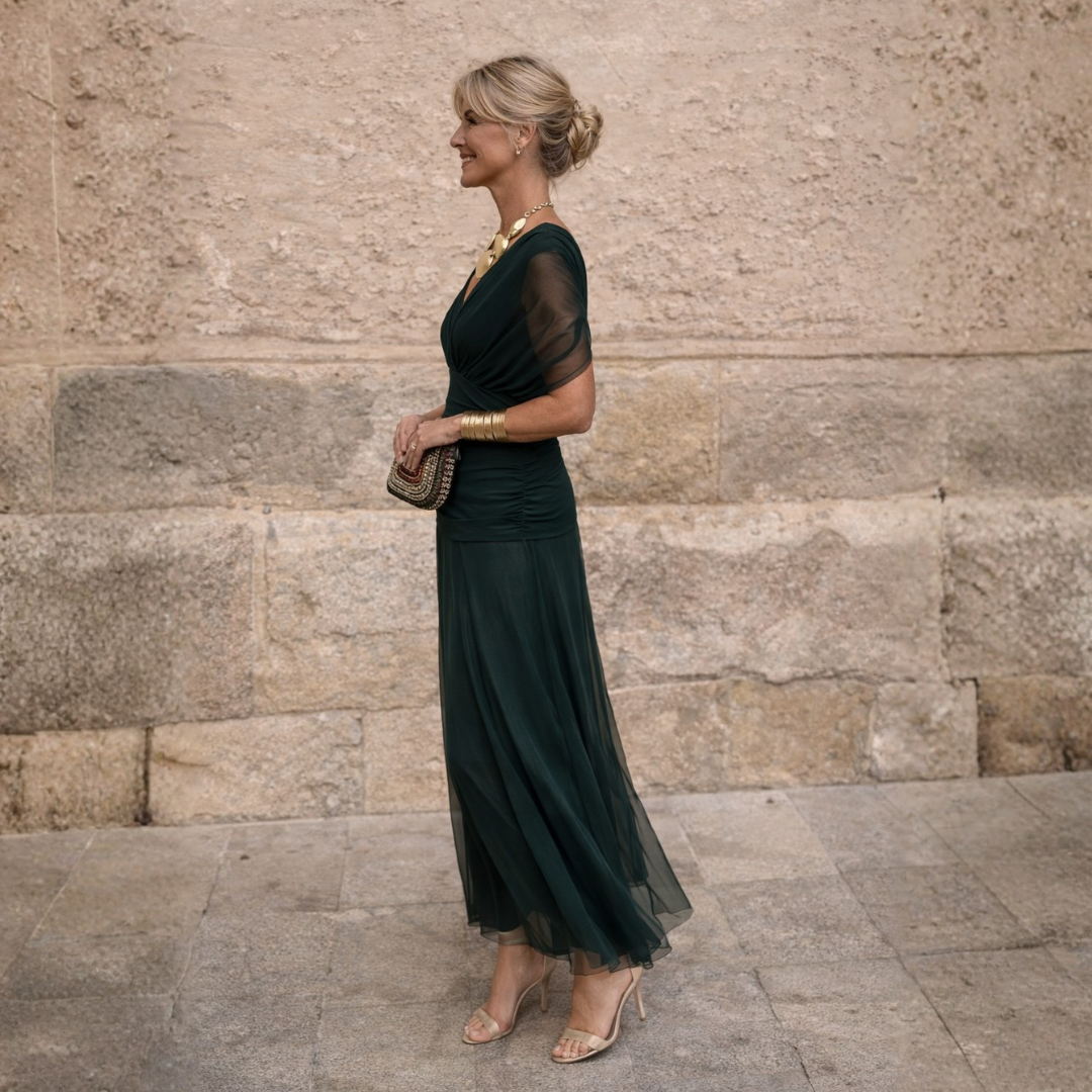 Aurelia - Off-Shoulder Maxi Dress