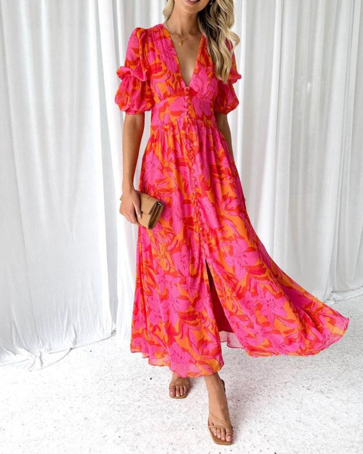Linnea - Sun Glow Maxi Dress