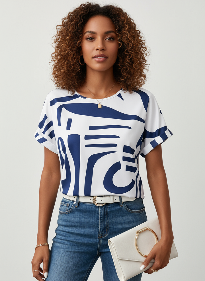 Casual Abstract T-Shirt