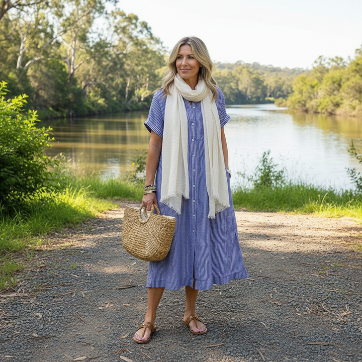 Aurelia™ – Chic Striped Dress