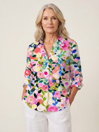 Frida | Bloom Canvas Blouse