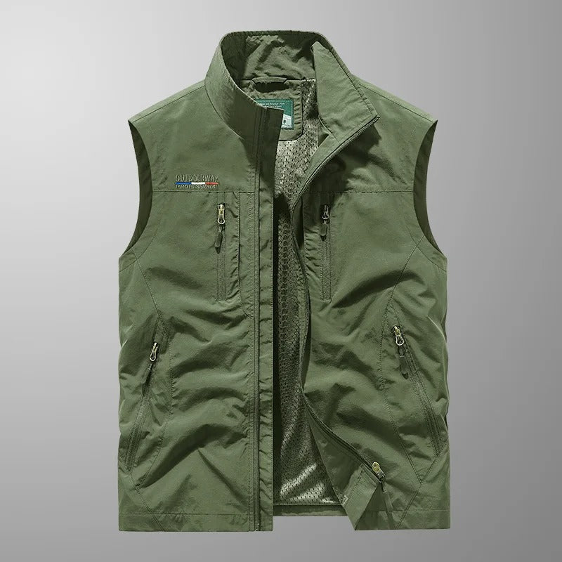 Dravik | Breathable Utility Vest with Multiple Pockets