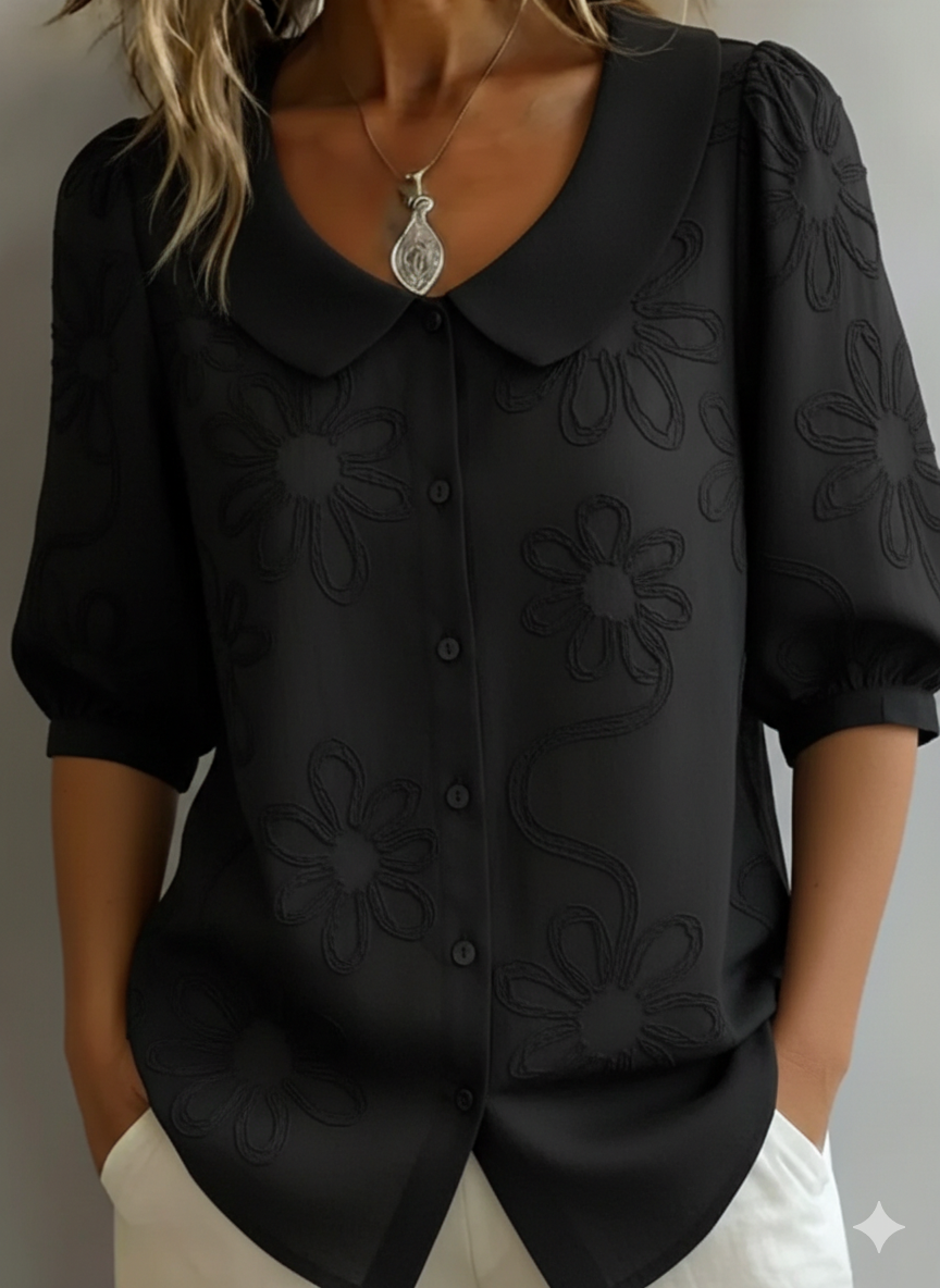 Sabine™ — Lightweight Floral Top