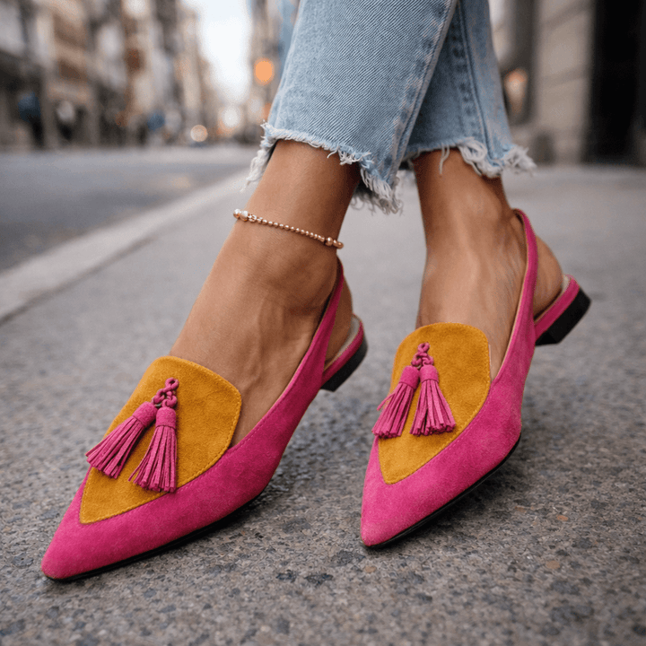 Maristella - Elegant Tassel Sandals