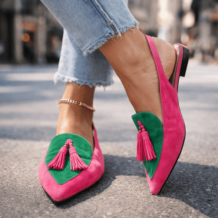 Maristella - Elegant Tassel Sandals