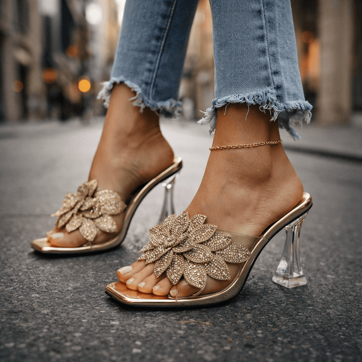 Zaria Shine Heels
