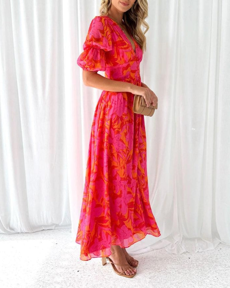Linnea - Sun Glow Maxi Dress