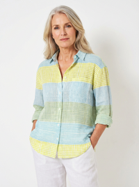 Filippa | Pastel Grid Blouse
