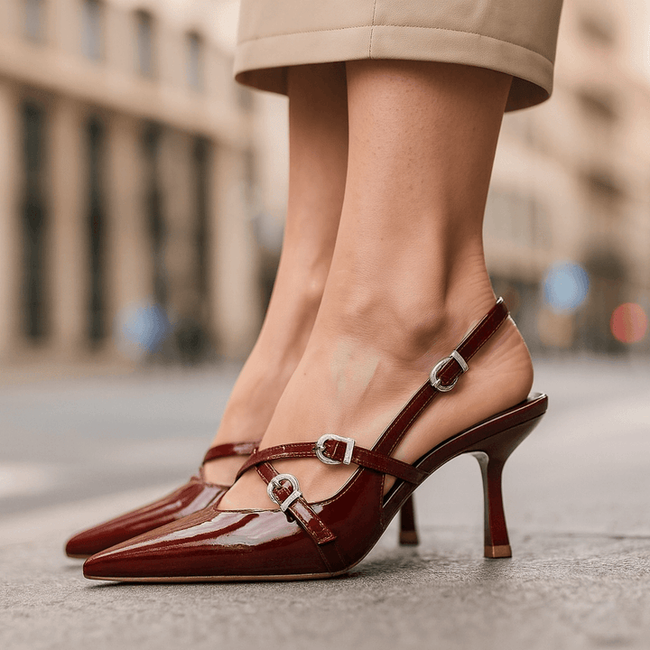 Soraya Buckle Heels