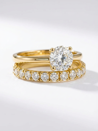 Vilma – Gold-Colored Ring Set