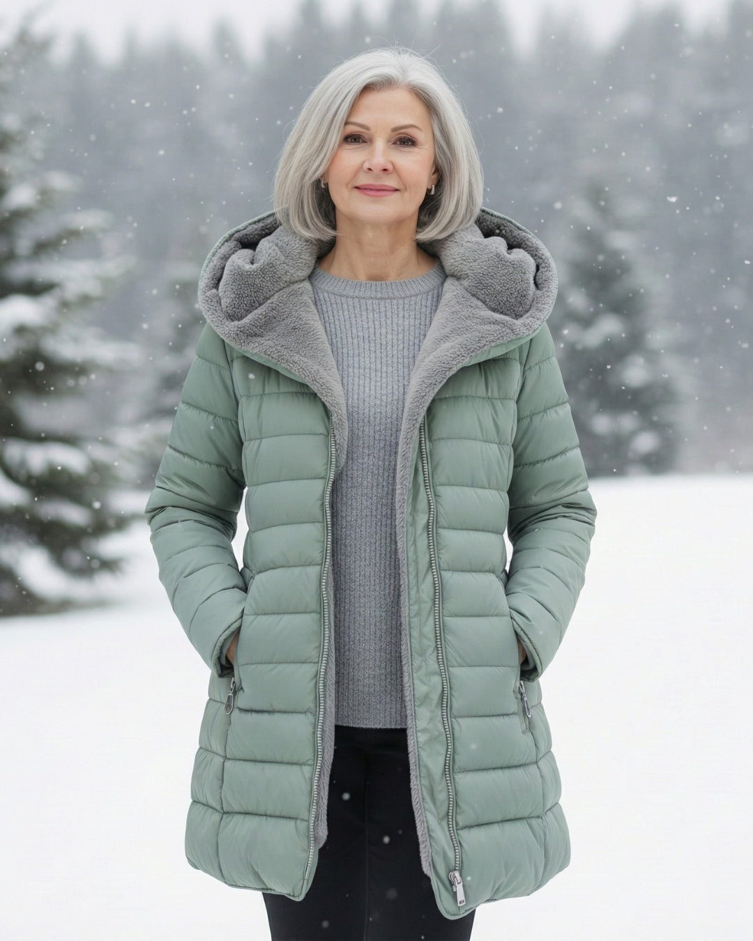 Lianda | Fleece Lined Puffer Coat