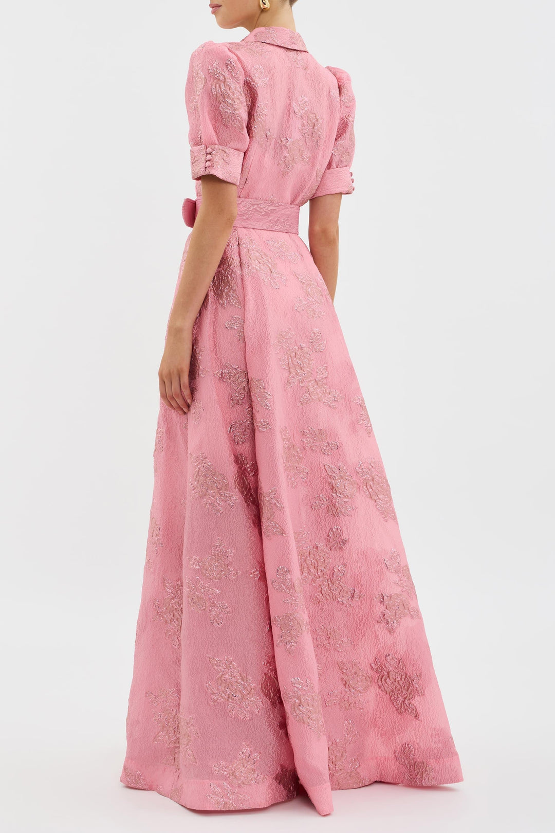 Ondine - Short Dress with Balloon Sleeves