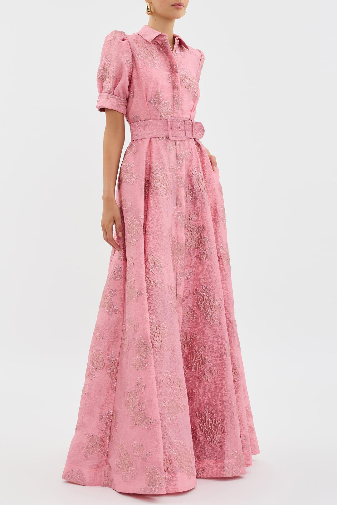 Ondine - Short Dress with Balloon Sleeves