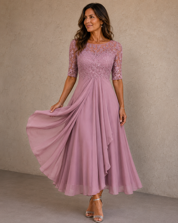 Eleonora - Lace & Chiffon Dress