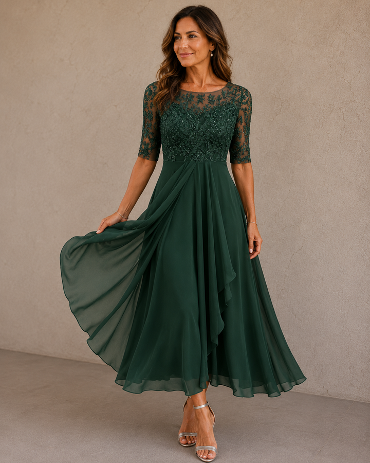 Eleonora - Lace & Chiffon Dress