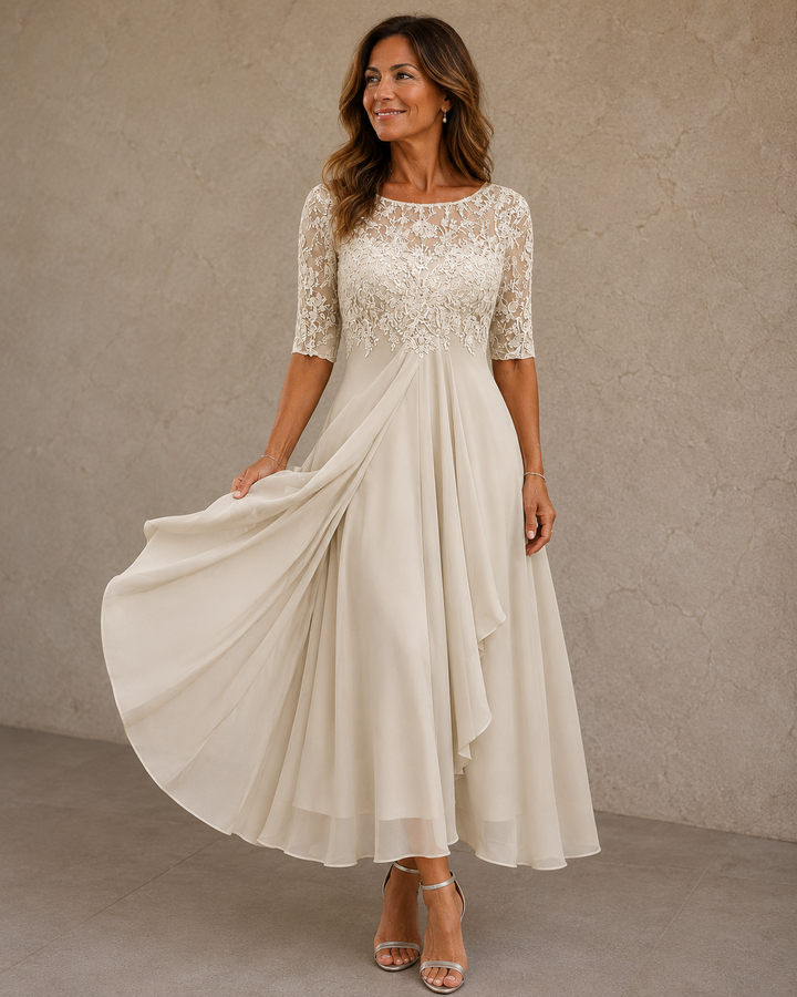 Eleonora - Lace & Chiffon Dress