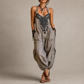 Cataleya - Embroidered Boho Jumpsuit