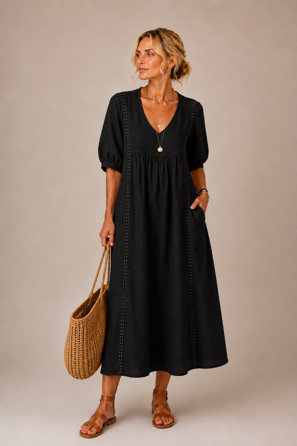 Solea - Summer Midi Dress