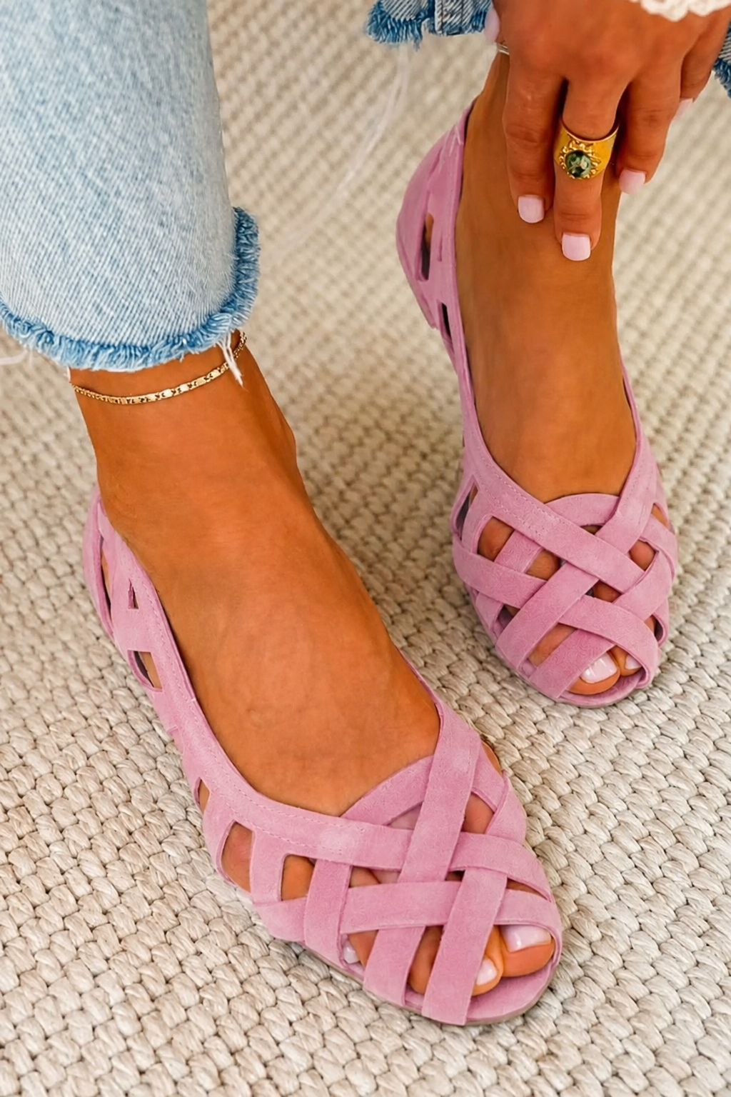 Valerie - Braided Comfort Sandals