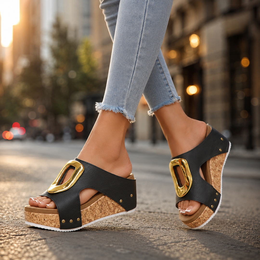Maya - Cork Wedges