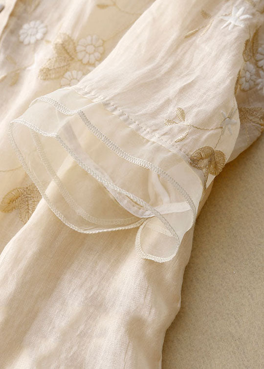 Althea Embroidered Cotton Blouse