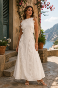 Maeve - Embroidered Maxi Dress
