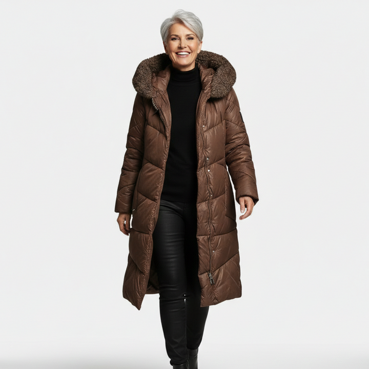 Tiffany™ - Long Quilted Winter Coat