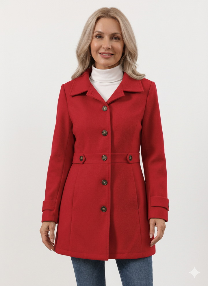 Donna™ - Half-Length Wool Coat