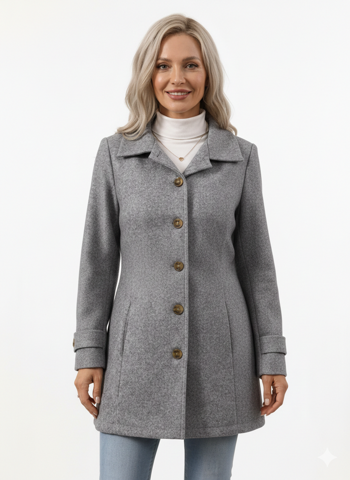 Donna™ - Half-Length Wool Coat