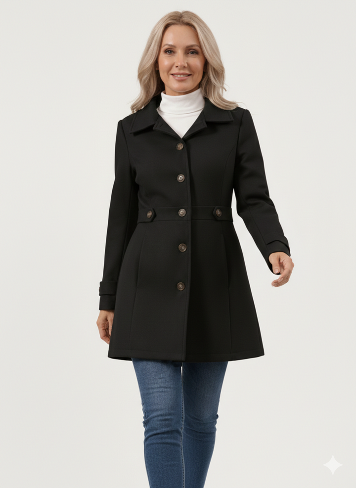 Donna™ - Half-Length Wool Coat