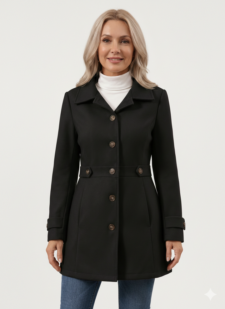 Donna™ - Half-Length Wool Coat