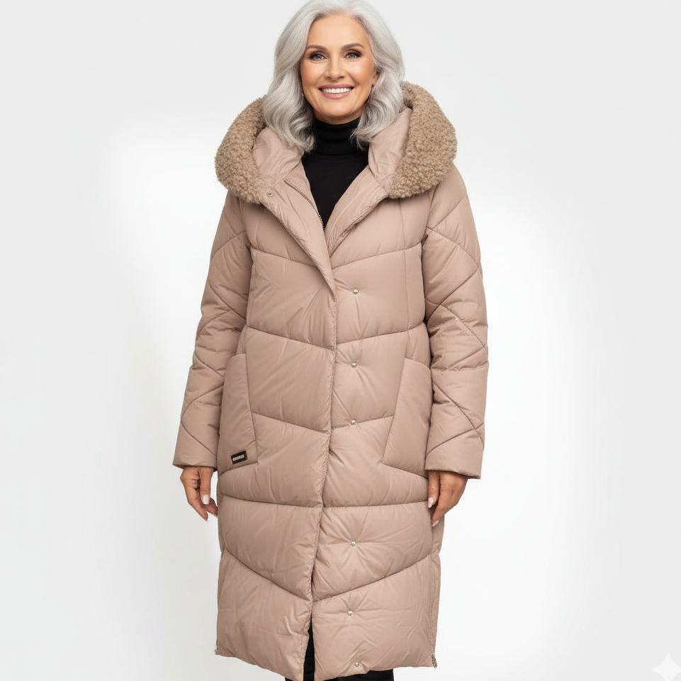 Tiffany™ - Long Quilted Winter Coat