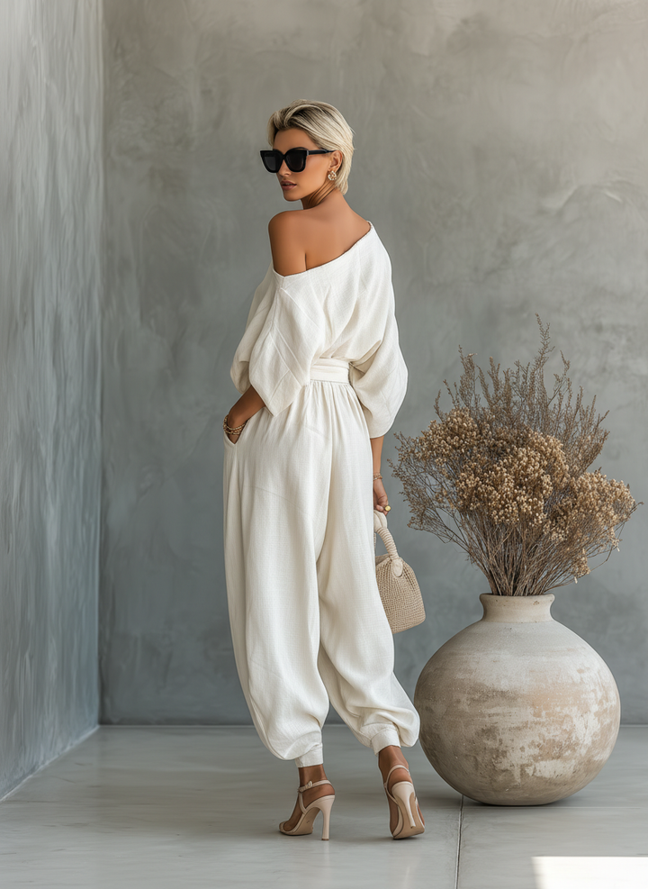 Amandine - Relaxed Linen Blend Set